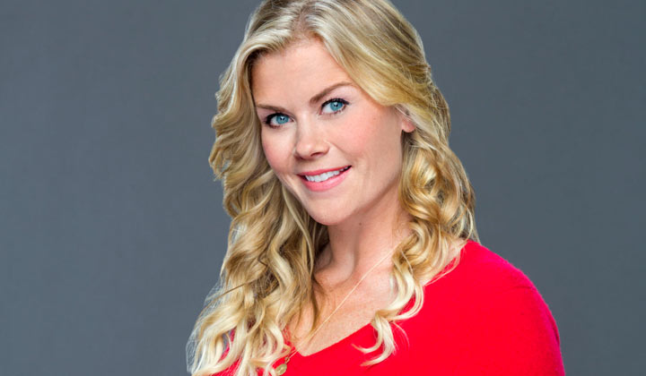 A tragic death brings Alison Sweeney's Sami back to Salem next week